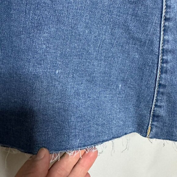 Free People We The Free Just Float On Flare Leg High Rise Med Blue Jeans Size 29 - Picture 14 of 17